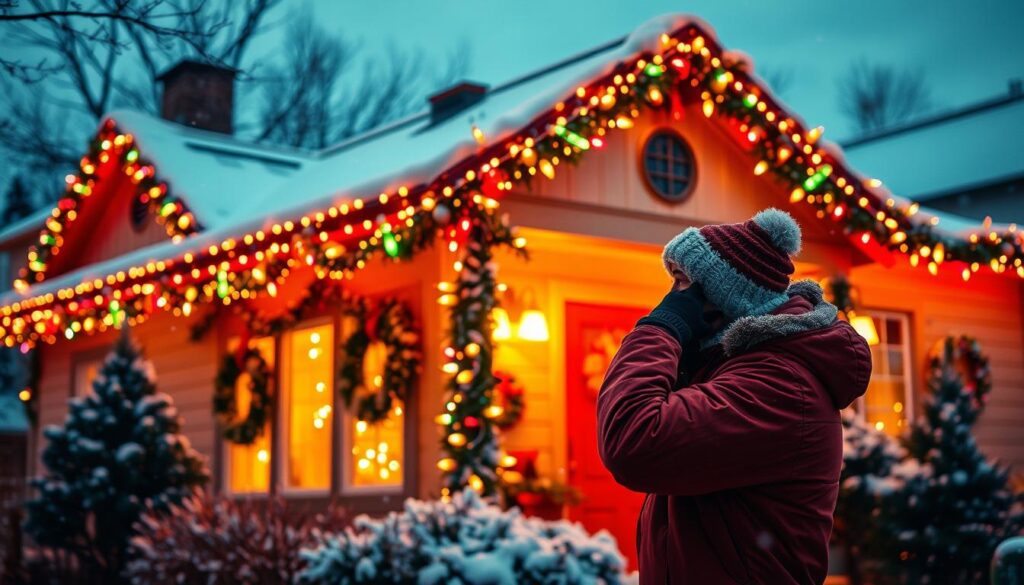 holiday lighting maintenance